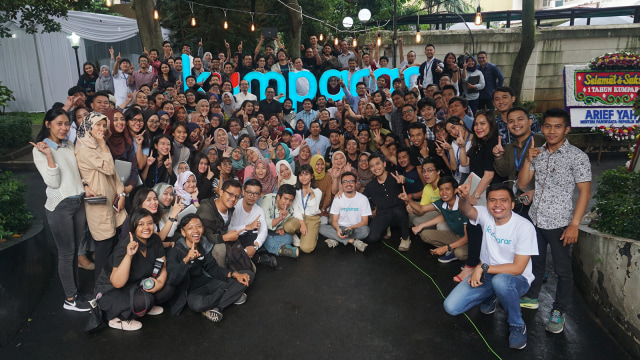 Keseruan ulang tahun ke-1 kumparan (Foto: Helmi Afandi Abdullah/kumparan)