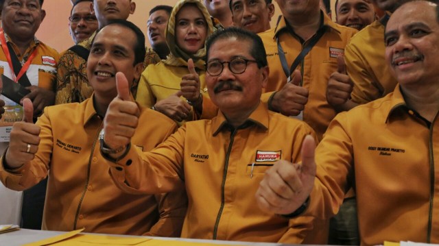 Ketua Umum Parta Hanura, Daryatmo (Foto: Puti Cinintya Arie Safitrie/kumparan)