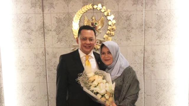Bambang Soesatyo bersama istri, Lenny Sri Mulyani  (Foto: Dok. Lenny Sri Mulyani)