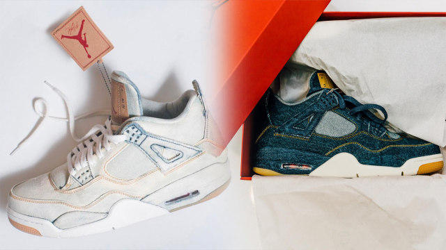 Air Jordan 4 X Levis (Foto: Hypebeast)