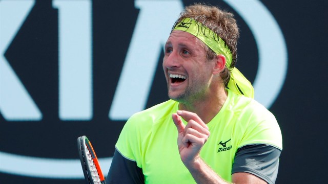 Kejutan Tennys Sandgren terus berlanjut. (Foto: Reuters/Edgar Su)