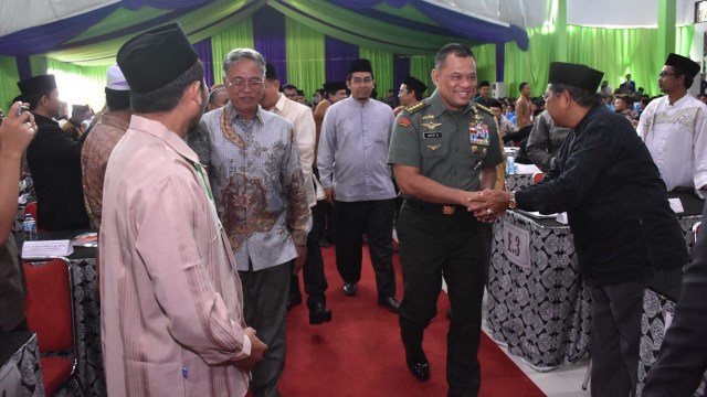 Jenderal Gatot di Ponpres Daarul El-Qolam (Foto: Raga Imam/kumparan)