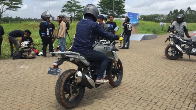 BMW G 310 GS (Foto: kumparanOTO)