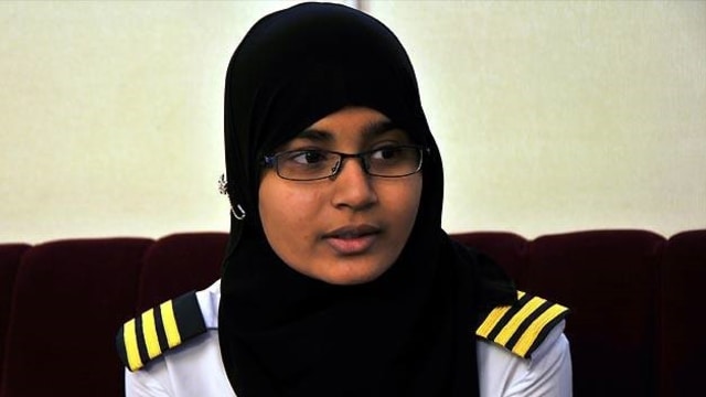 Pilot Syeda Salva Fatima  (Foto: Facebook/Inside Aviation World)