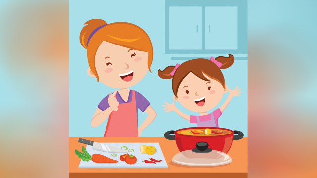 Anak mulai suka makan sayur  (Foto: Thinkstock)