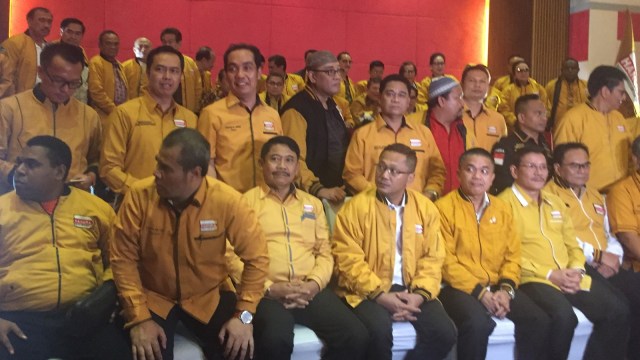 Pendiri, Ketum, dan Pengurus DPD Partai Hanura (Foto: Mirsan Simamora/kumparan)