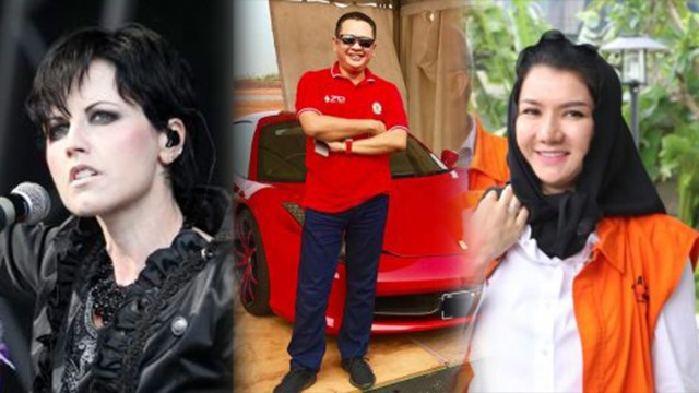 Dolores O'Riordan, Bambang Soesatyo,Rita Widyasari (Foto: AFP/Olivia Harris,IG @bambang.soesatyo, Puti Cinintya/kumparan)