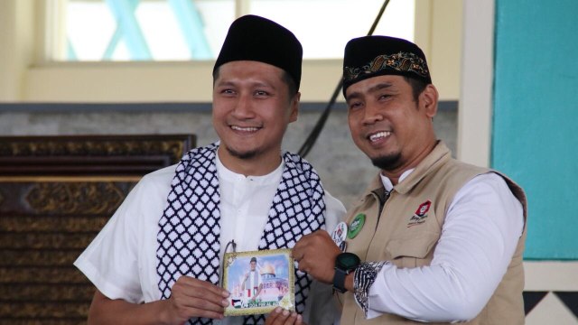 Arie Untung saat memberikan sambutan (Foto: Garin Gustavian Irawan/kumpran)
