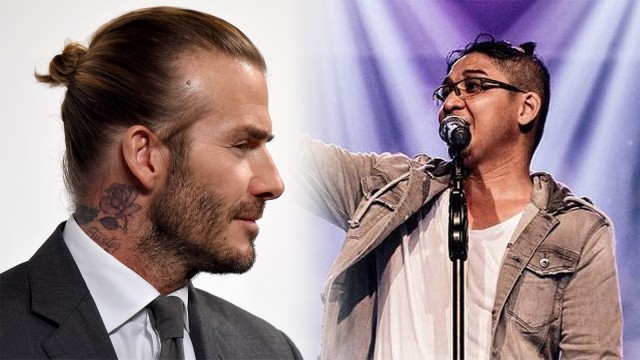 David Beckham dan Pasha Ungu (Foto: AFP/ Toru Yamanaka, Instagram @pashaungu)