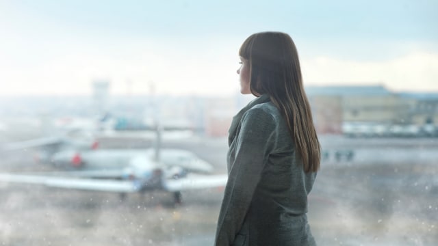 Ilustrasi pesawat delay (Foto: Pexels)