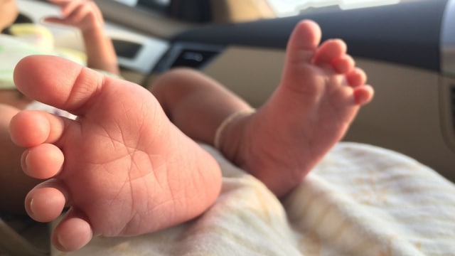 Ilustrasi kaki bayi (Foto: Pixabay)