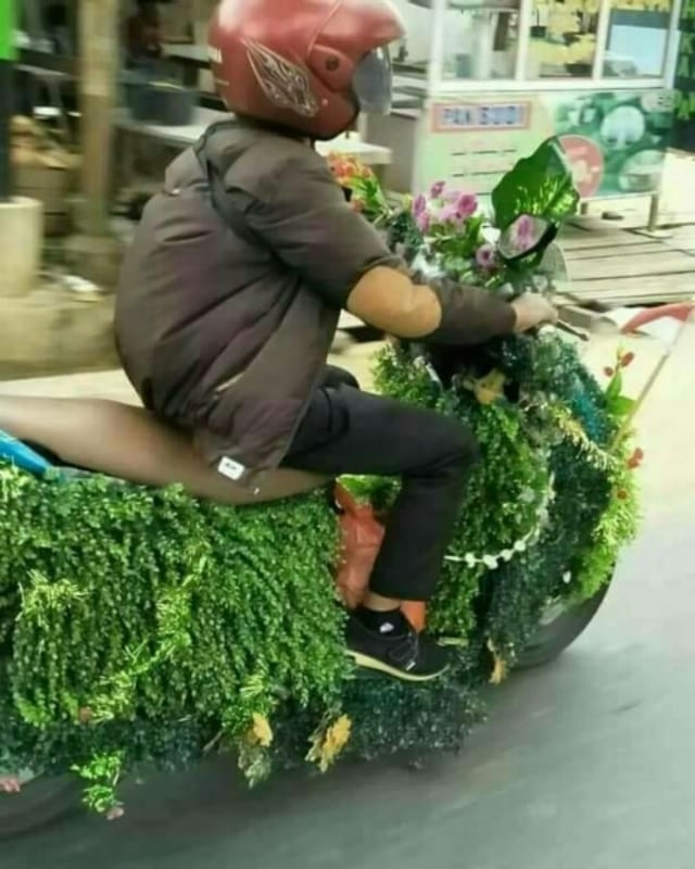 Go green!