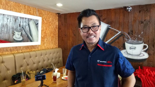 Djoko Tata Ibrahim, Smartfren. (Foto: Aditya Panji/kumparan)