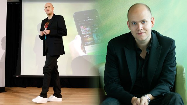 Daniel Ek, CEO Spotify (Foto: Dok. Fast Company & allthingsd.com)