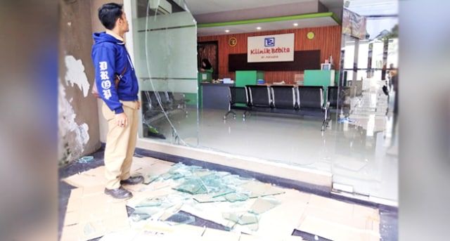 Sejumlah Bangunan di Sukabumi Rusak Akibat Gempa