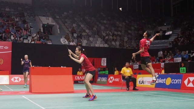 Ricky dan Debby di Indonesia Master (Foto: Nugroho Sejati/kumparan)