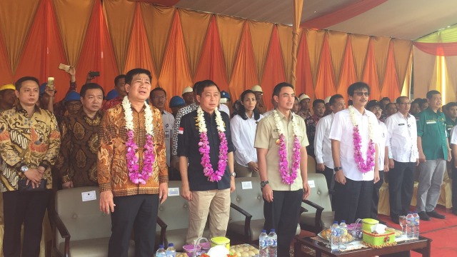 Peresmian PLTBg di Asian Agri, Tungkal Ulu, Jambi (Foto: Ema Fitriyani/kumparan)