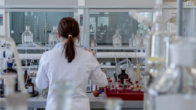 Ilustrasi laboratorium Foto: jarmoluk via Pixabay
