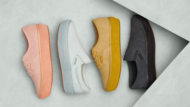 Ilustrasi sepatu berbahan suede Foto: Dok. Vans