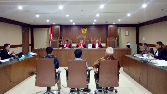 Sidang Mantan Kabiro Perencanaan & Org. Bakamala (Foto: Adhim Mugni/kumparan)