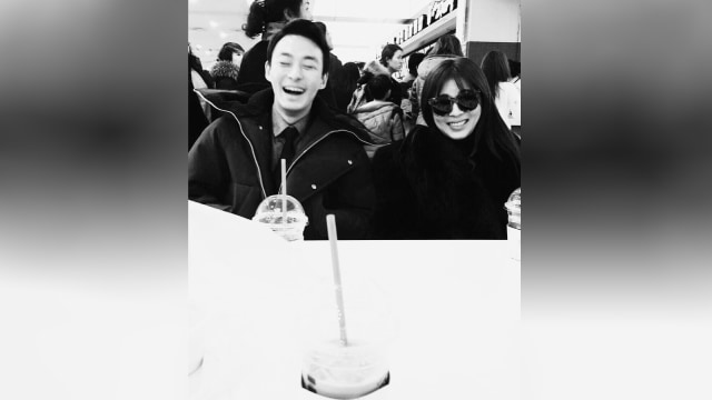 Jeon Tae-soo dan Ha Ji-won (Foto: Instagram @hajiwon1023)