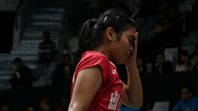 Gregoria Mariska vs Goh Jin Wei Foto: Nugroho Sejati/kumparan
