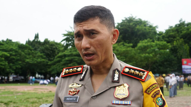Kapolres Metro Bekasi Kota, Kombes Pol Indarto (Foto: Iqbal Firdaus/kumparan)