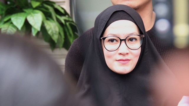 Lyra Virna di Polda Metro Jaya (Foto: Garin Gustavian Irawan/kumparan)