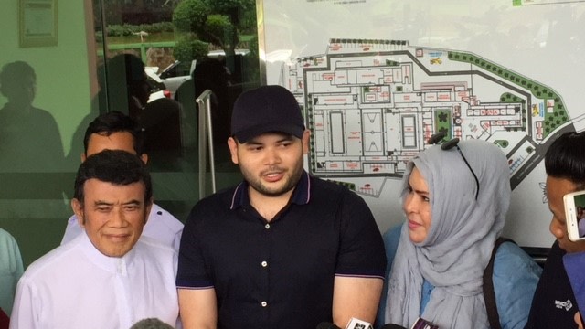 Penjemputan Ridho Rhoma Foto:  Giovanni/kumparan