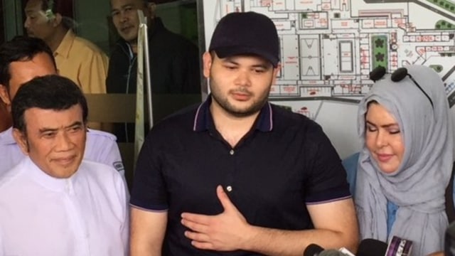 Penjemputan Ridho Rhoma (Foto:  Giovanni/kumparan)