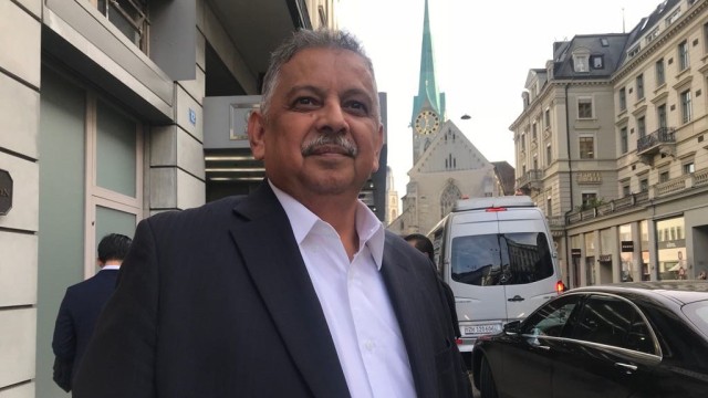 Dirut PLN Sofyan Basir di Zurich. (Foto: Dewi Rachmat Kusuma/kumparan)