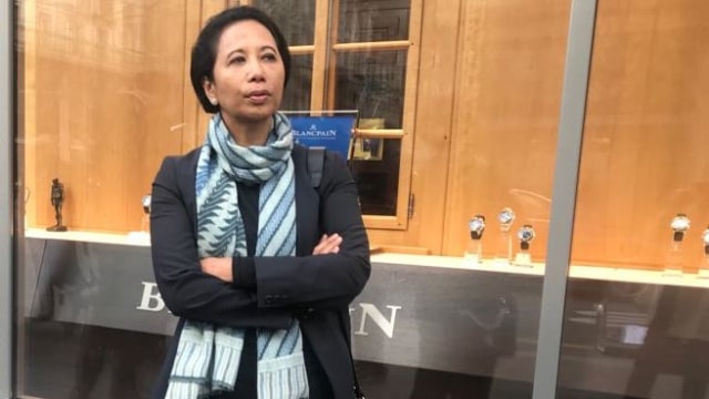 Menteri BUMN Rini Soemarno di Zurich.  Foto: Dewi Rachmat Kusuma/kumparan