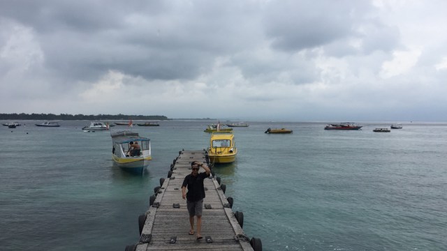 Suasana di Gili Trawangan (Foto: Bella Cynthia/kumparan)