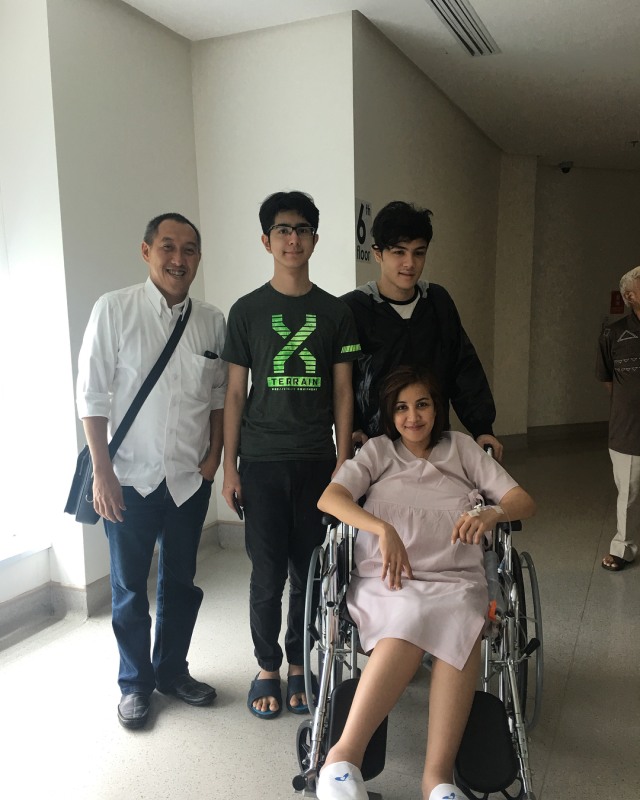 Andi Soraya melahirkan (Foto: Instagram @andisorayabeatrix)