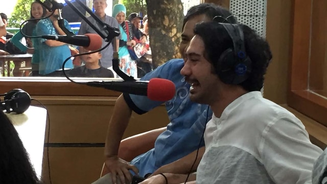 Reza Rahadian di Bens Radio (Foto: Adinda Githa Murti Sari Dewi/kumparan)