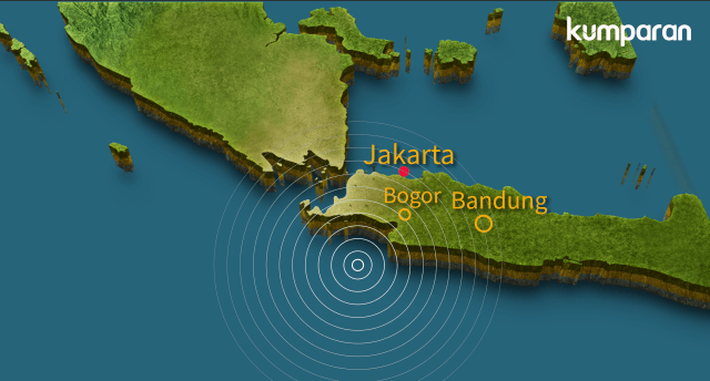 Gempa di Lebak, Banten (ilustrasi). (Foto: Muhammad Faisal Nu'man/kumparan)