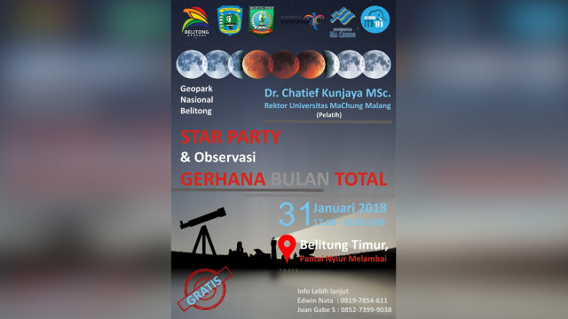 Lokasi Pengamatan Gerhana Bulan Total   (Foto: Dok. Istimewa)