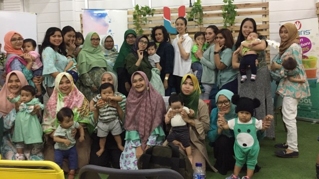 Keseruan gathering Dear Moms. (Foto: Nurul Nur Azizah/kumparan)