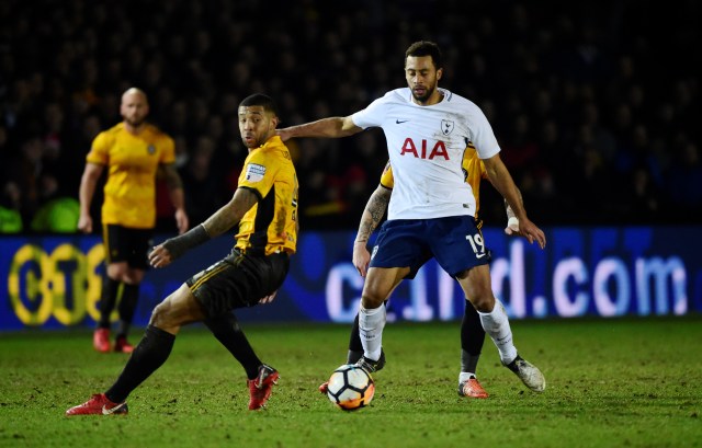 Newport County vs Tottenham Hotspur. (Foto: REUTERS/Rebecca Naden)
