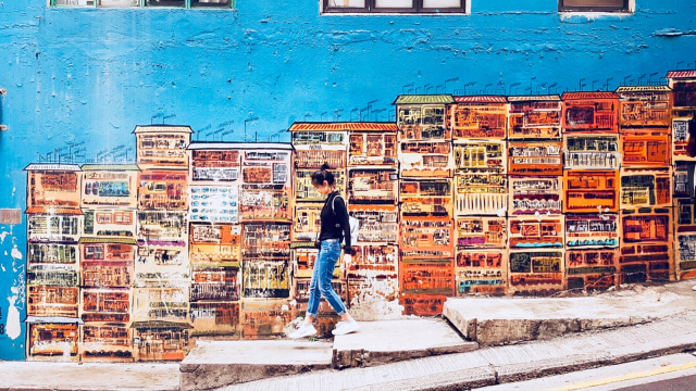 Hollywood Road, Hong Kong. (Foto: Instagram @nui1339)