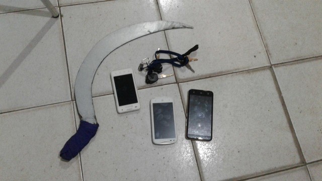 Barang Bukti Sajam (Foto: Istimewa)