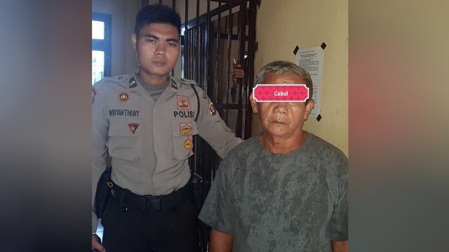Pendeta di Lamandau cabuli anak dibawah umur (Foto: Instagram @humaspoldakalteng)