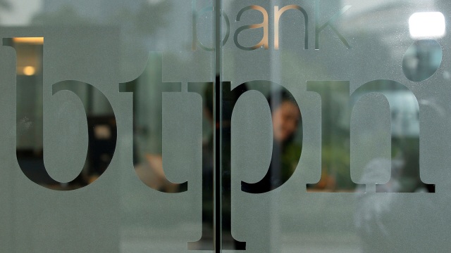 Logo bank BTPN Foto: Logo bank BTPN