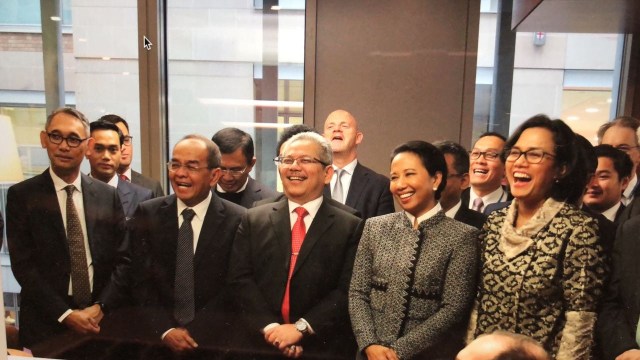 Pencatatan Komodo Bond WIKA di Bursa Saham London (Foto: Dok. Humas WIKA)