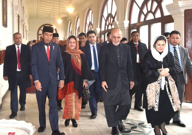 Presiden Joko Widodo di Afghanistan (Foto: Biro Pers Setpres)