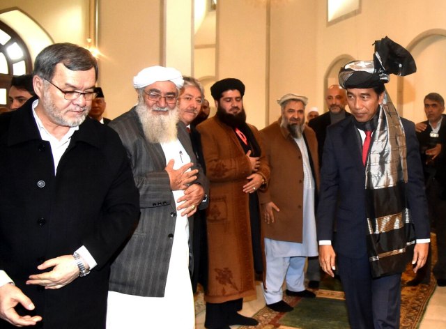 Presiden Joko Widodo di Afghanistan (Foto: Biro Pers Setpres)
