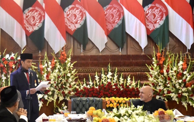 Presiden Joko Widodo di Afghanistan (Foto: Biro Pers Setpres)