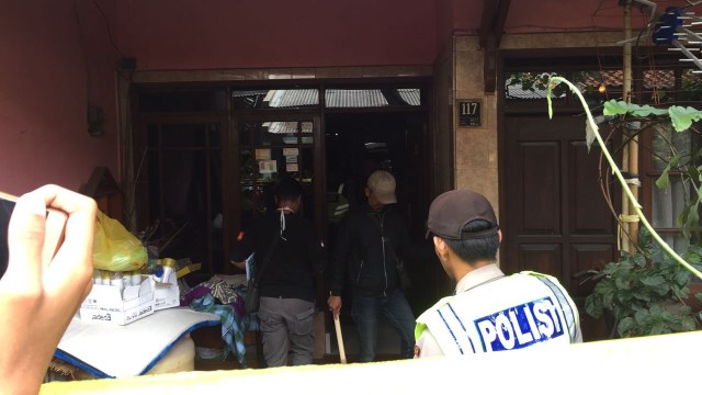 Lokasi penemuan dua mayat di Cimahi (Foto: Iqbal Tawakal/kumparan)