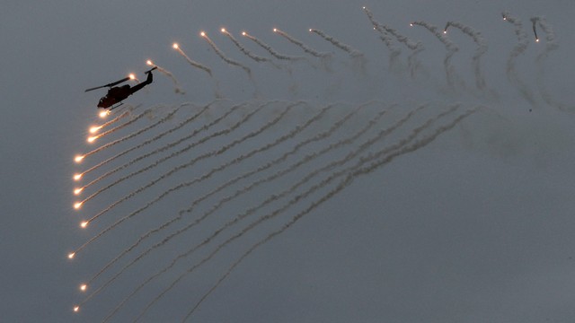 Latihan militer tentara Taiwan Foto: REUTERS/Tyrone Siu