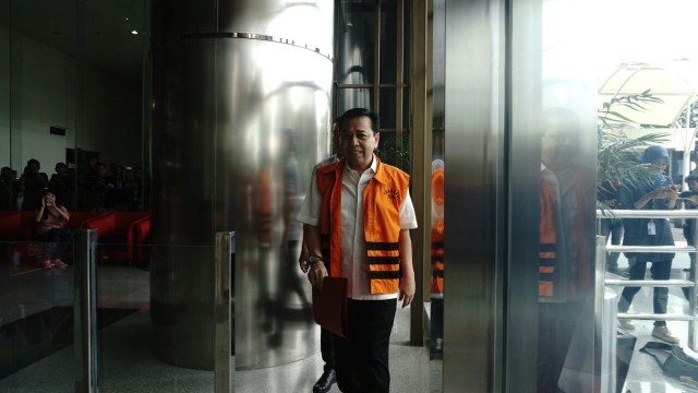 Pemeriksaan lanjutan Setya Novanto di Gedung KPK (Foto: Helmi Afandi/kumparan)